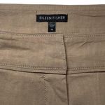 Eileen Fisher Twinkle Organic Linen Tan Shorts Size 16 Boho Style Staple EUC Photo 1