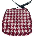 Vera Bradley Red Tweed Houndstooth Limited Edition Crossbody Shoulder Purse Photo 1
