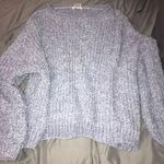 Blue Glitter Sweater Size M Photo 0