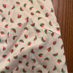 ZARA ‎ Watermelon Print Satin Effect Crisscross Lace-Up Tie Back Crop Top Size XS Photo 12