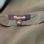 Madewell  Long Sleeve Novel Dress Spruce Size L Photo 5