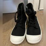 women’s high top sneakers Black Size 9.5 Photo 2