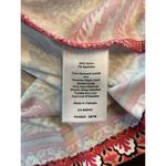 Talbots  Dress Women's Petite Small SP Pink Preppy‎ Square Neck Paisley Church Photo 4