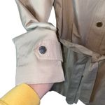 London Fog  Cream Rain Jacket Trench Coat Photo 1