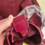 Fendi NWT  Magenta Pink Leather Nylon Mini Shopper Tote with Change Purse Photo 6