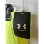 Under Armour NEW Size Medium Womens Play Up 3.0 Shorts Neon Yellow Running Photo 3