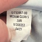 Old Navy  High Rise Slouchy Straight Jeans Distressed Raw Hem Indigo 10 Photo 3