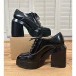 Gianni Bini GB City Girl Oxford Platform Patent Lace Up Pumps Black Size 10 NWOB Photo 7