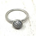 Pandora cluster dome ring, sterling silver, size 56 or 7.5 Photo 4
