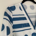 Patterned Beach Dress Cover Up V Photo 2