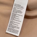 Topshop  | Beige Satin Leopard Print Shift Dress | Size 6 Photo 8