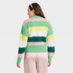A New Day Brushed Crewneck Multicolor Sweater Photo 1