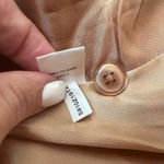 Kay Unger Vintage  New York Rose Gold Silk Blazer Jacket Women’s Size 10 Medium M Photo 10