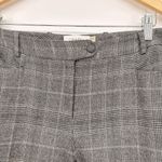 Calvin Klein  Modern Fit Plaid‎ Trousers Dress Pants Gray Size 4 Photo 4