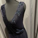 Free People Y2K sheer beaded tulle dress size medium Photo 1