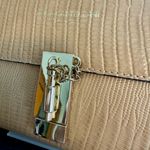 Viola Castellani Tan Italian Leather Clutch/Crossbody *see description* Photo 2