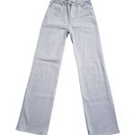 Abercrombie & Fitch 90s Relaxed High Rise Jeans Womens 24/00 Gray Denim Straight Photo 0
