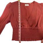 Wilfred  Aritzia Wistful Rosy Red Blouse Photo 9