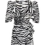 The Attico NWT  PAT ZEBRA PRINT MINI DRESS Photo 5