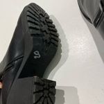 Top Moda  Bianca Black Lug Ankle Booties Sz 8.5 Photo 3