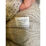Pinch Chunky Cable Knit Women’s Pullover Sweater Gray/Beige/Neutral EUC Sz M/L Gray Size M Photo 4