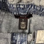 Jealous Tomato High Waisted Mineral Wash Belted Paperbag Denim Shorts Small Photo 5