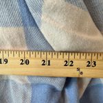 HFX Women's Long Sleeve Cozy Shacket Shirt Jacket Farmcore Large Blue Photo 4