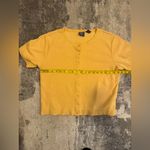 Mountain Lake  Mustard Button-Down Shirt Photo 3