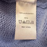 Venus Seashell VNeck Sweater Light Blue Beach Coastal Nautical Knit Plus Size 1X Photo 6