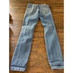 American Eagle Ne(X)t Level Stretch Ripped Distressed Blue Denim Jeans Size 6 Photo 1