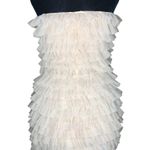 Haute Hippie Cream Tiered Ruffle Dress - Size Small Photo 7