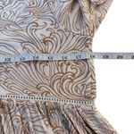 Akemi + Kin Anthropologie Women's Veria Peplum Tunic Pink Floral Size XS Boho Photo 9