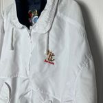 Vintage 90s Bermuda Sports White Windbreaker Jacket Size Unisex Small Nautical Photo 1