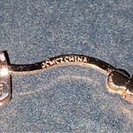 JCM CZ rose gold tone earrings Photo 2