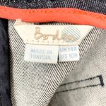 Boden Womens Pencil Denim Jean Skirt Cotton Stretch Back Zip Blue Size 10R Photo 2