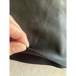 Banana Republic Women's Skirt Sz 6 Faux Leather Black Biker Edgy Quiet Luxury Photo 8