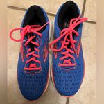 Brooks  Ghost pink royal blue running shoes Photo 2
