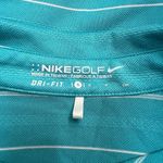 Nike  Dri‎ Fit Striped Golf Tank Top Sleeveless Polo Shirt Photo 5