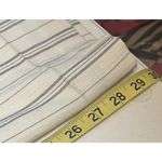 New York & Company White Pinstripe Wide Leg Dress Pants Women’s Size 16 Business Photo 7