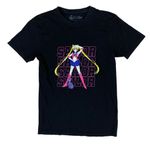 Sailor Moon Graphic T Shirt Small Black Anime Cartoon Tee Kawaii 90s Vibes Photo 0