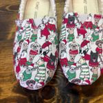 Toms  Christmas Dogs Slip On Shoes Size 6 Photo 2