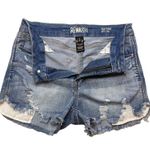 REWASH  Real Curve High Rise Distressed Denim Jean Shorts Size 3/26 Photo 7