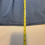 Maurice Top Flowy Chambray Blouse‎ Sleeveless Pintuck Bodice Trendy Shirt 2X # Blue Size XXL Photo 11