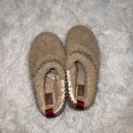 UGG  Tazz Braid Platform Slippers Natural Women's Size 7 Fuzzy Fur Lined Photo 5