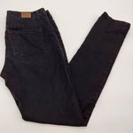 American Rag Curvy Juniors Dark Blue Denim Jeans Mid Rise Skinny Leg Size 5R Photo 1