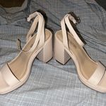 Dream Pairs Chunky Nude Heels Tan Size 7.5 Photo 3