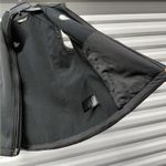 The North Face Womens Small Black Softshell Full Zip Vest Windproof Logo Jacket Photo 5