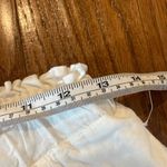 Hurley  white linen blend drawstring shorts size small Photo 2