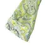 Liz Claiborne  X-Large Tunic Top Geometric Semi-Sheer Long Sleeve V-Neck Collared Photo 2