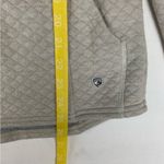 Kuhl  size small cream quilted long sleeve pullover sweater outdoor cabin turtle Photo 11